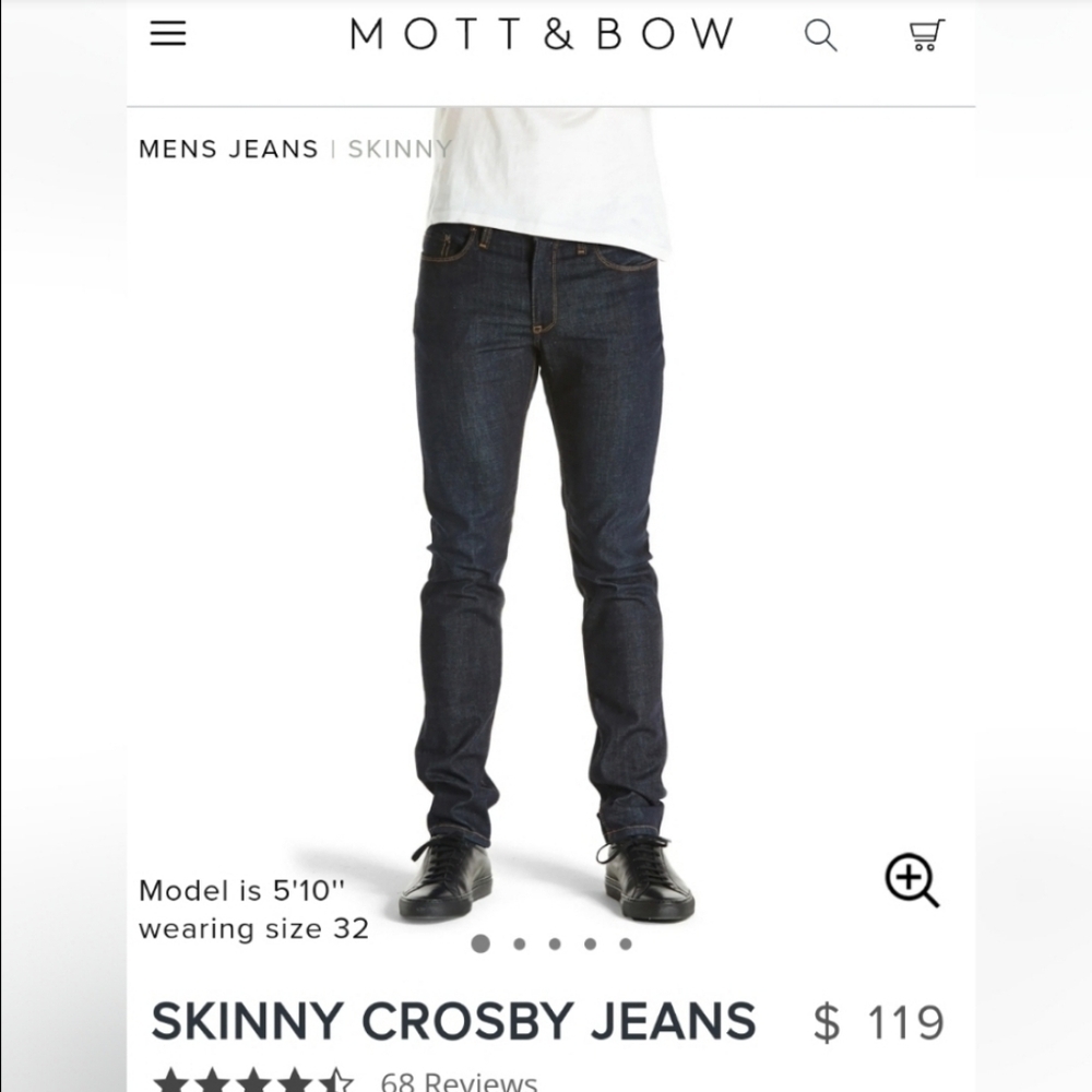 Mott & Bow jeans 32x32